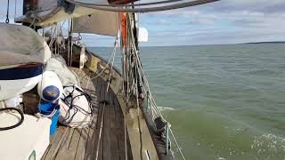 Sailing from Beaulieu to Gosport [upl. by Hauger]