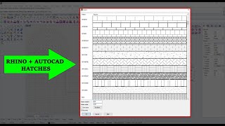 How to add hatch patterns in Rhino3D Rhinoceros3d [upl. by Werdna497]