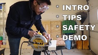 Mastering The Circular Saw Essential Tips Safety Precautions And Live Demo [upl. by Iknarf]