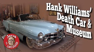 Hank Williams Museum and Death Car  Plus Chriss Hot Dogs [upl. by Aiekam]