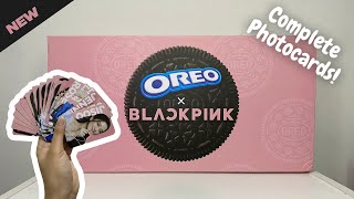 OREO BLACKPINK Exclusive Box UNBOXING Limited Pink Edition Complete Photocards [upl. by Edniya]