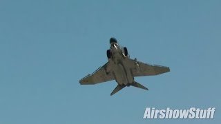 HeadOn F4 Phantom II Afterburner Takeoff [upl. by Best195]