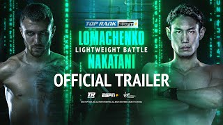 Vasiliy Lomachenko vs Masayoshi Nakatani  OFFICIAL TRAILER [upl. by Earazed]