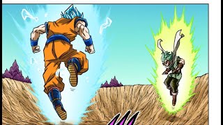 GOKU VS GRANOLAH MANGA COLOR [upl. by Nanny]