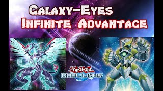 This Deck Is Broken GalaxyEyes Infinite Advantage YuGiOh Duel Links [upl. by Pernell]