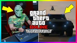 GTA ONLINE GUNRUNNING DLC NEW HIDDEN DETAILSSECRET FEATURES  VEHICLES WEAPONS BUNKERS amp MORE [upl. by Harlene]