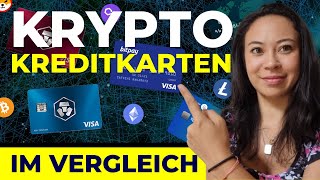 💳 Krypto Kreditkarten im Vergleich  Top Kryptokarten 2024 mit Cashback  Visa Mastercard [upl. by Airekahs720]