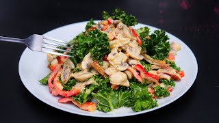 Eat this vitamin salad every day and you will lose belly fat [upl. by Eissolf647]