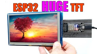 Biggest TFT 7quot for Arduino or ESP32  Parallel Communication [upl. by Eboj]