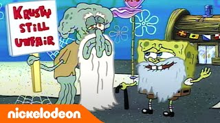 SpongeBob  Thaddäus STREIKT  Nickelodeon Deutschland [upl. by Nylodnarb]