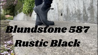 Blundstone Boots Review  587 Rustic Black  Your New Favourite  Best Pair of Boots [upl. by Nylasoj]