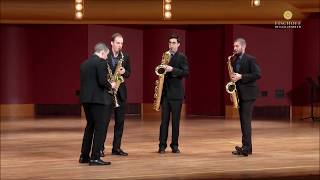 Volcanic Ash Hass  Sinta Saxophone Quartet  2018 Fischoff Grand Prize Concert [upl. by Adnarem]