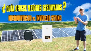 ¿Cuál es la mejor opción ¿Microinversor o Inversor String [upl. by Gris796]