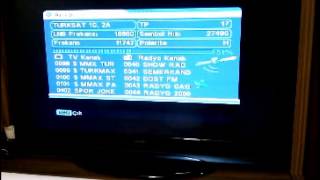 Next Nextstar uydu alıcısı Turksat 4a uydu ayarları [upl. by Ettennig]
