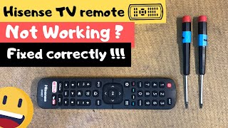 Hisense Remote Not Working [upl. by Keeton]