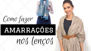 Como usar LENÇOS ECHARPES E PASHMINA no inverno [upl. by Nowed]