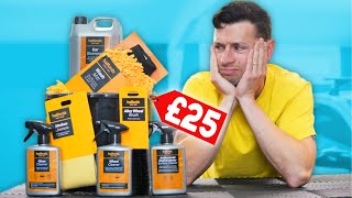 I Tried the Cheapest Halfords Car cleaning kit [upl. by Asirak]