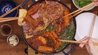 麻辣鍋底 食譜 ∣ 自製鍋底好簡單【COOKY中式料理】 Spicy Hot Pot Broth [upl. by Weirick]