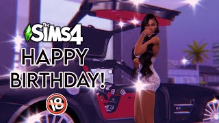 Meriyahs 18th Birthday Special  One on One SZN 2 8  The Sims 4 LP [upl. by Ellahcim]