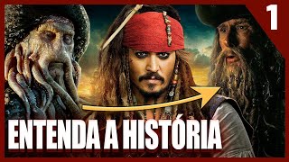 Saga Piratas do Caribe  História Curiosidades e Jack Sparrow  PT 1 [upl. by Clement]