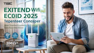 Best tecc wifi extender signal booster review [upl. by Iralam]