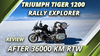 Triumph Tiger 1200 Rally Explorer  review after 36000 kilometer around the world [upl. by Timothea968]