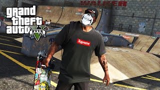 ULTIMATE SKATEBOARDING  BMX STUNTS amp TRICKS MOD GTA 5 Mods [upl. by Leisam]