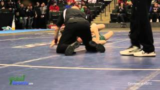 Rij Koehnen vs Curt Mass MSHSL Class A 152 pound championship  March 3rd 2012 [upl. by Asiralc350]