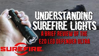 Understanding Surefire Lights E2D LED Defender Ultra Brief Review [upl. by Nalon]