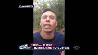 HOMEM ESCAPA DO TRIBUNAL DO CRIME  BRASIL URGENTE [upl. by Pippo]