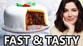 I Tried Baking Nigella Lawsons SECRET Christmas Cake Recipe [upl. by Anifled]