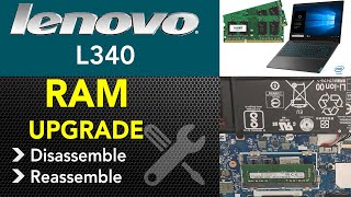 Lenovo Gaming L340 Ram Upgrade Step By Step Guide [upl. by Shirleen796]