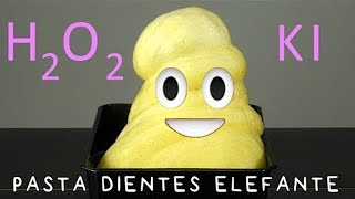 Pasta de Dientes de Elefante Descomposición del H2O2 [upl. by Chenay385]