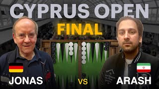 FINAL ▸ Jonas Ralf vs Arash Afrouziyan  22nd Cyprus Open [upl. by Ylrebmyk]