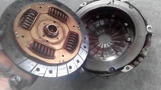 SKODA FABIA 14TDI HOW TO REPLACE CLUTCH [upl. by Ainna]