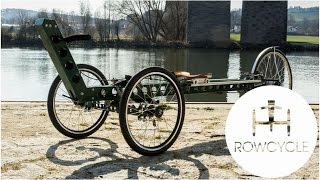 ROWCYCLE  Das innovative Ruderfahrrad [upl. by Pharaoh]