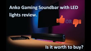 Anko Gaming Soundbar [upl. by Zephan]