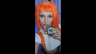 Leeloo Dallas ASMR The Fith Element Multipass tapping screen touching [upl. by Lairbag]