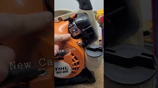 Carb Replacement on Stihl BG85  Step by Step guide out now [upl. by Oralie]