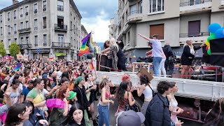 Marche des fiertés LGBTQIA 2024 à Grenoble [upl. by Tohcnarf789]