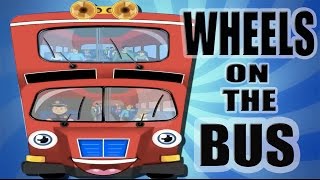 The Wheels on the Bus go round and round in Romanian more International Nursery Rhymes [upl. by Byers]