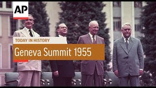 Geneva Summit  1955  Today In History  18 July 17 [upl. by Leile]