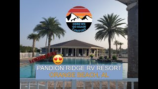 Campground review of the Pandion Ridge RV Resort in Orange Beach Alabama [upl. by Devan]