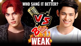 WEAK  Stell Ajero SB19 VS Michael Pangilinan  Who sang it better [upl. by Shirleen]