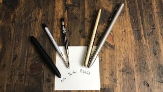 EDC Pen Ink Refills Parker FisherSpace amp Pilot G2 [upl. by Kellsie]