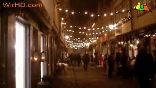 Weihnachtsbummel durch Erfurt Krämerbrücke Mittelaltermarkt Anger [upl. by Rains24]