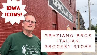 Iowa Icons Graziano Brothers Italian Grocery Store Graziano’s Italian Sausage [upl. by Nuawad]