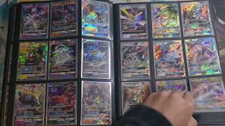 Amazing Pokemon Collection Binder for Sale GX EX Full Art Hyper Secret Ultra Rare Shining [upl. by Icaj]