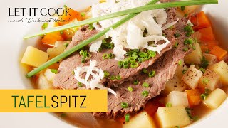 Gekochter Tafelspitz mit Bouillon Kartoffeln [upl. by Eelek]