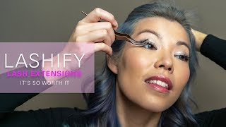 Lashify DIY Lash Extensions 1 Month Review Is It Reusable OR Worth It  CECILIA VUONG [upl. by Zurek]